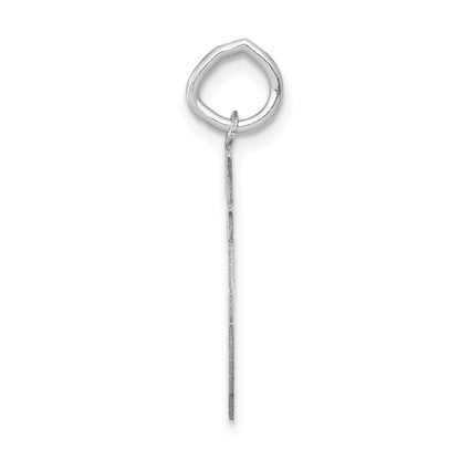 14kw Small Satin Number 85 Charm