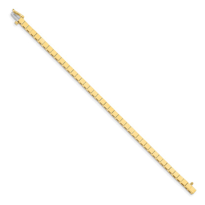 14k Holds 43 Stones up to 3mm Square Add-a-Diamond 7 inch Bracelet