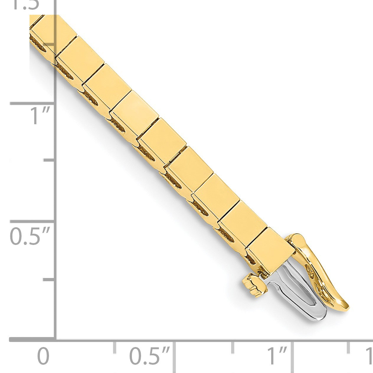 14k Holds 43 Stones up to 3mm Square Add-a-Diamond 7 inch Bracelet