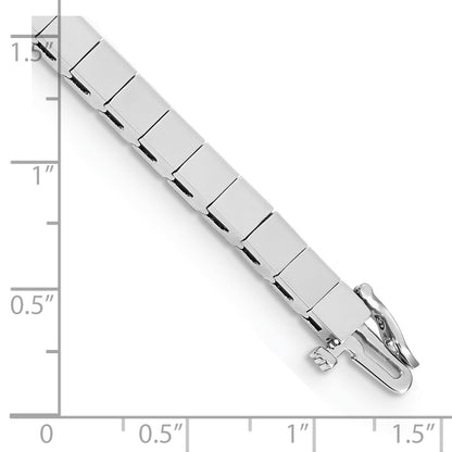 14k White Gold Holds 36 Stones up to 3.5mm Square Add-a-Diamond 7 inch Bracelet