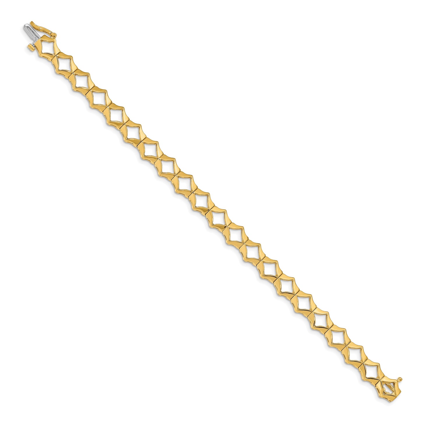14k Holds 21 Stones up to 2.75mm Add-a-Diamond 7 inch Tennis Bracelet