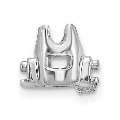 14k White Gold Head Holds up to 2.75mm for X864 Add-a-Diamond Bracelet