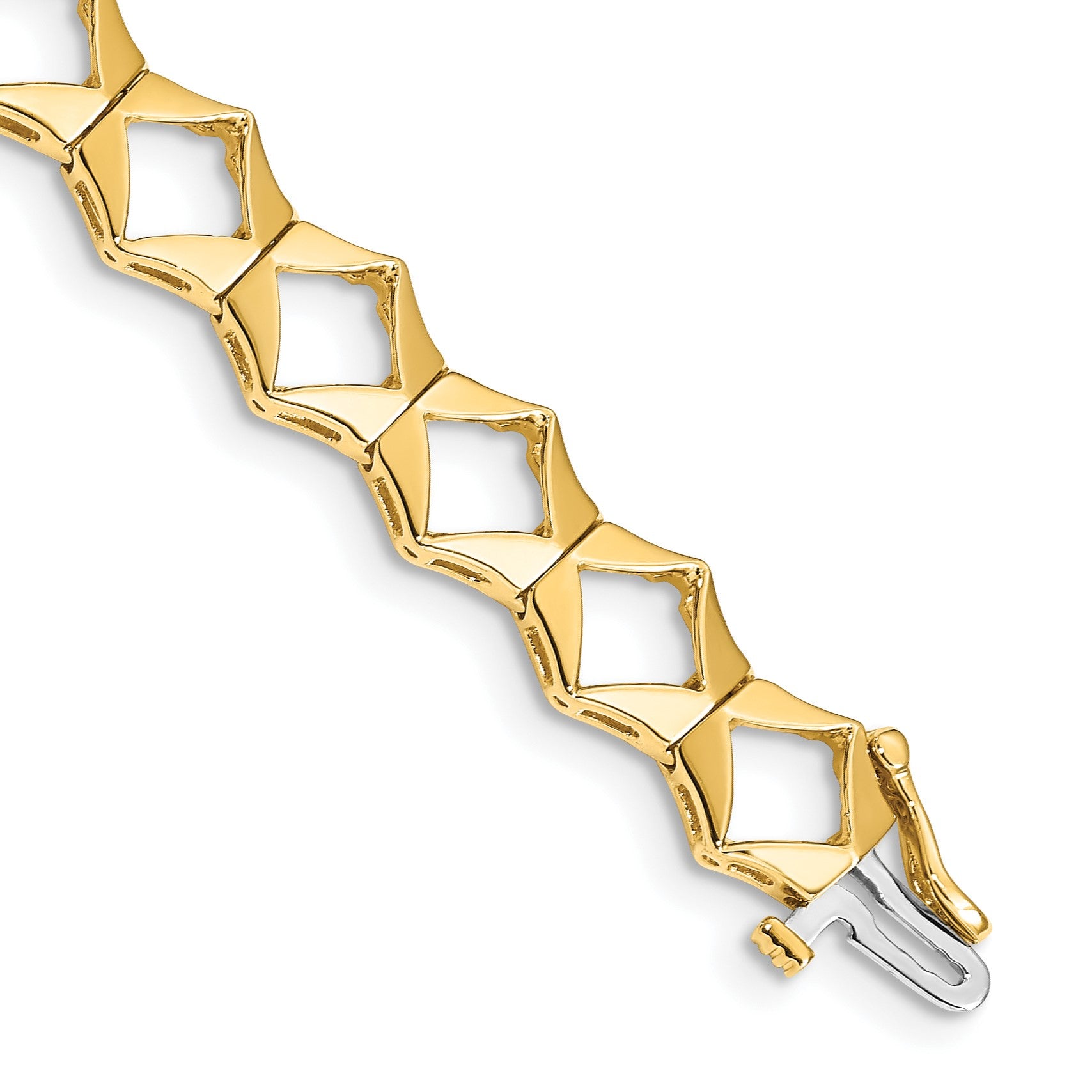 14k Holds 19 Stones up to 3.25mm Add-a-Diamond 7 inch Tennis Bracelet