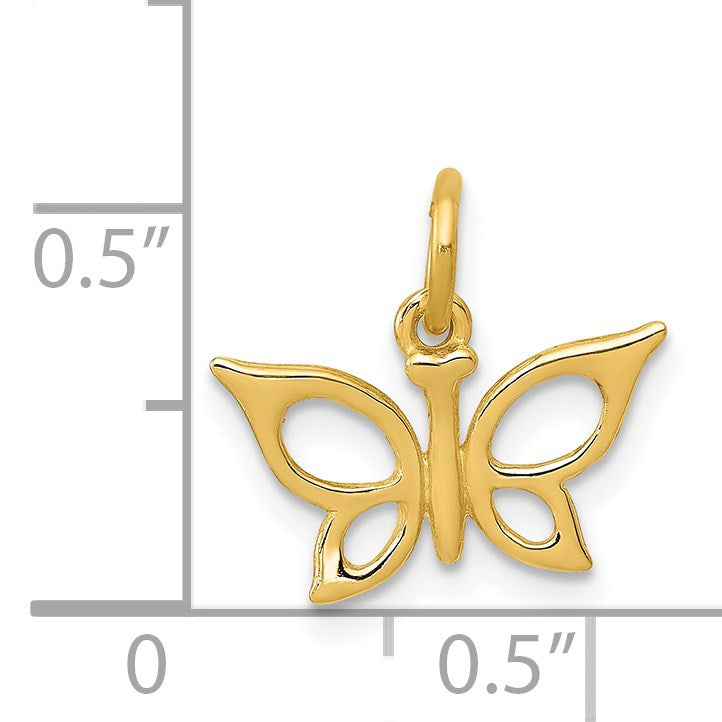 14k Butterfly Charm
