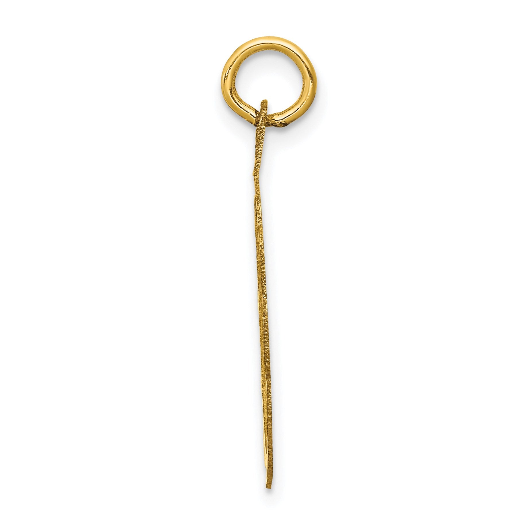 14k GRADUATION DAY with Cap 20mm Engravable Disc Charm