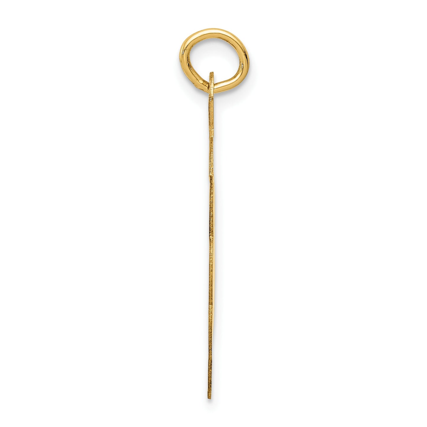 14k Wedding Bells 23mm Engravable Disc Charm
