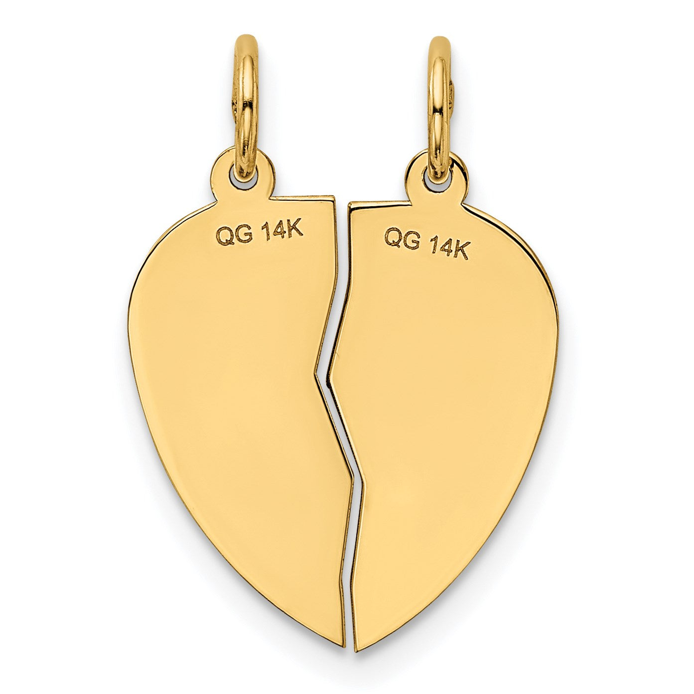 14k 2-Piece I LOVE YOU Charm