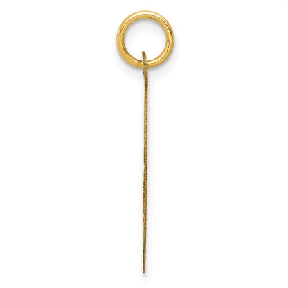 14K A DATE TO REMEMBER 19mm Engravable Disc Charm
