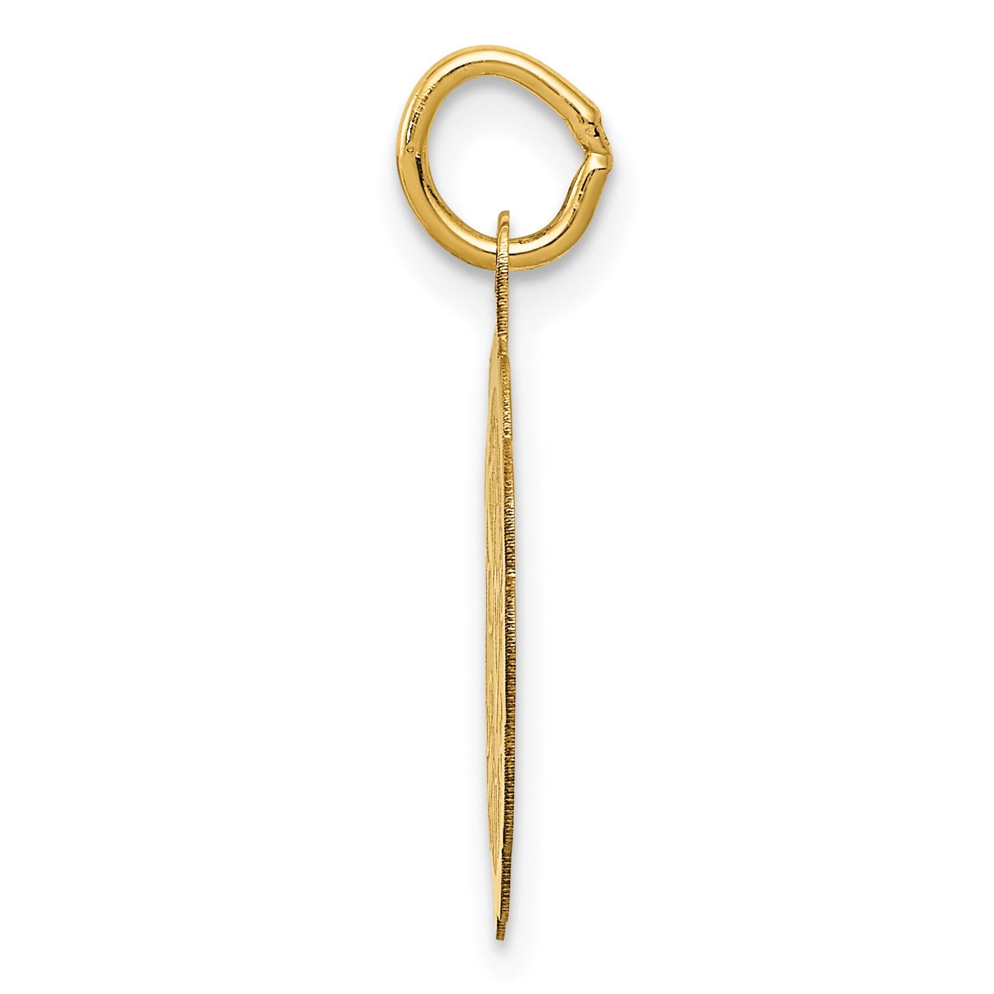 14K SPECIAL SISTER 15mm Engravable Disc Charm