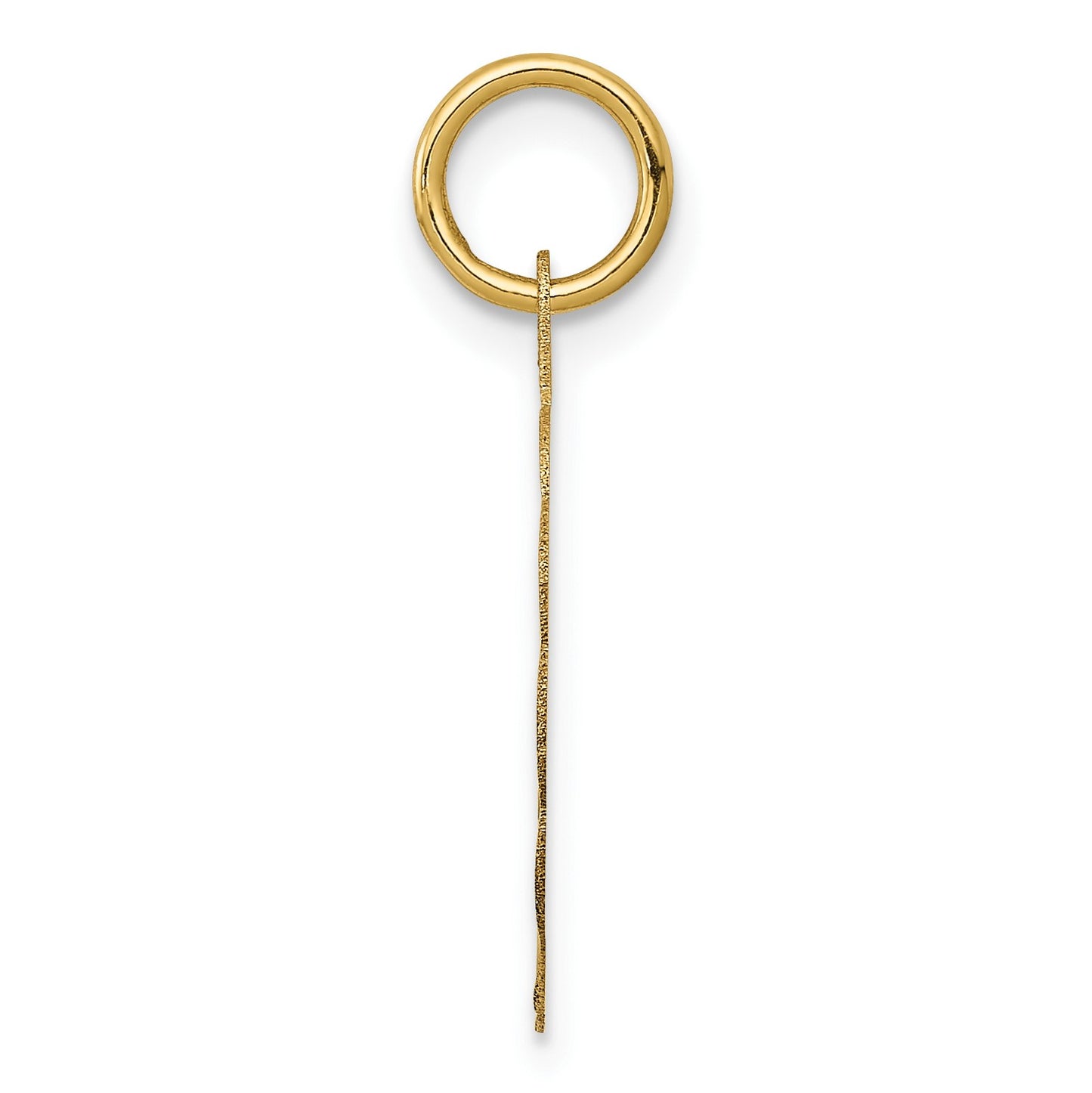 14K #1 GODMOTHER 16mm Engravable Disc Charm