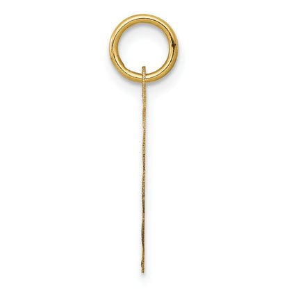 14K #1 GODMOTHER 16mm Engravable Disc Charm