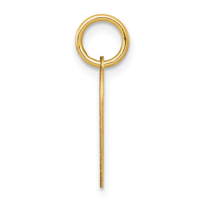 14k Polished MY CONFIRMATION with Dove Heart Disc Charm