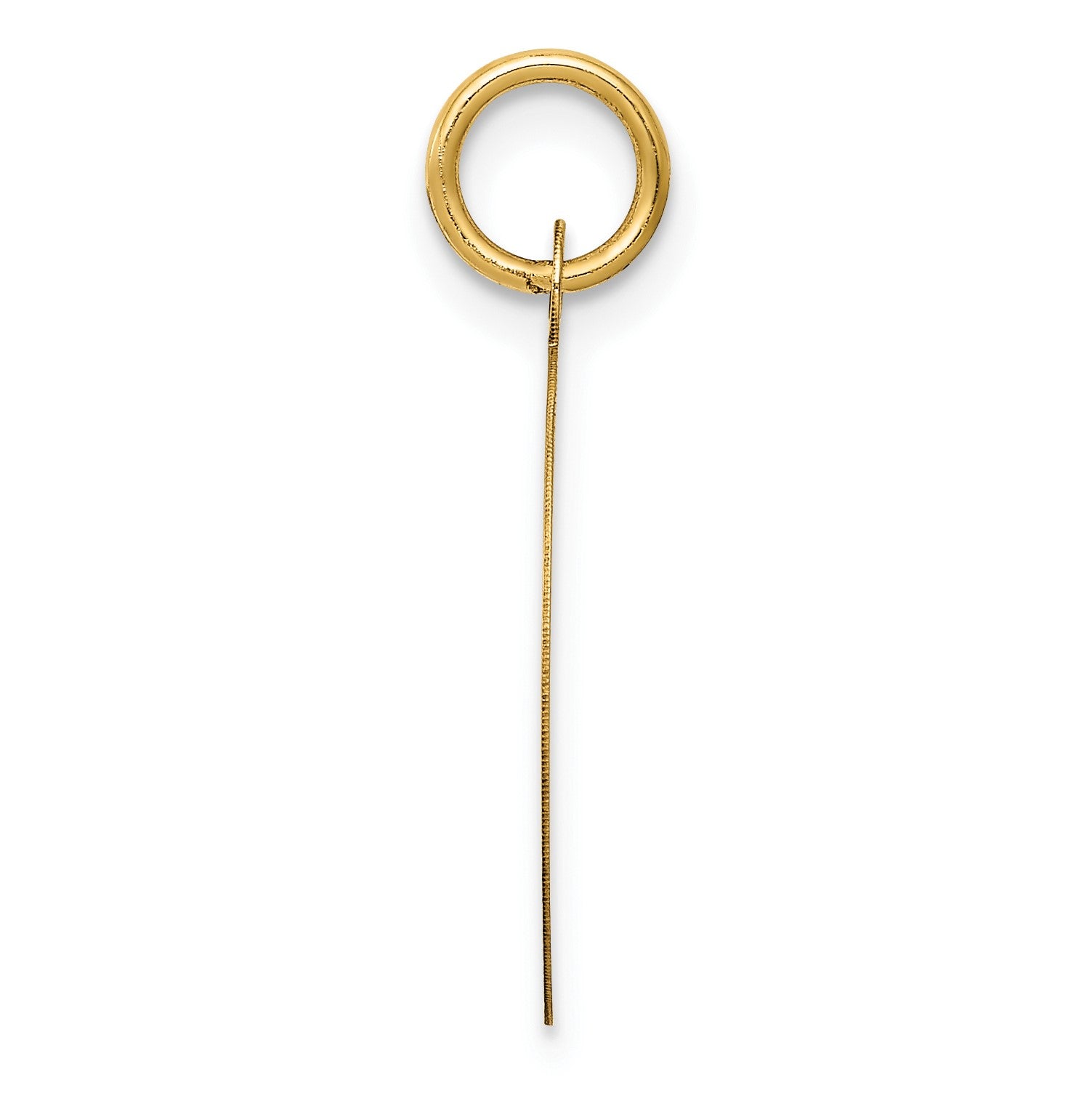 14K HAPPY BIRTHDAY with Banner 16mm Engravable Disc Charm