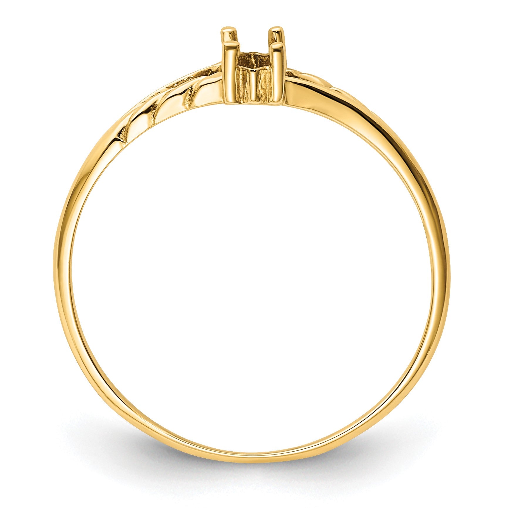 14k 6x3 Marquise Birthstone Ring Mounting