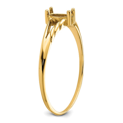 14k 6x3 Marquise Birthstone Ring Mounting