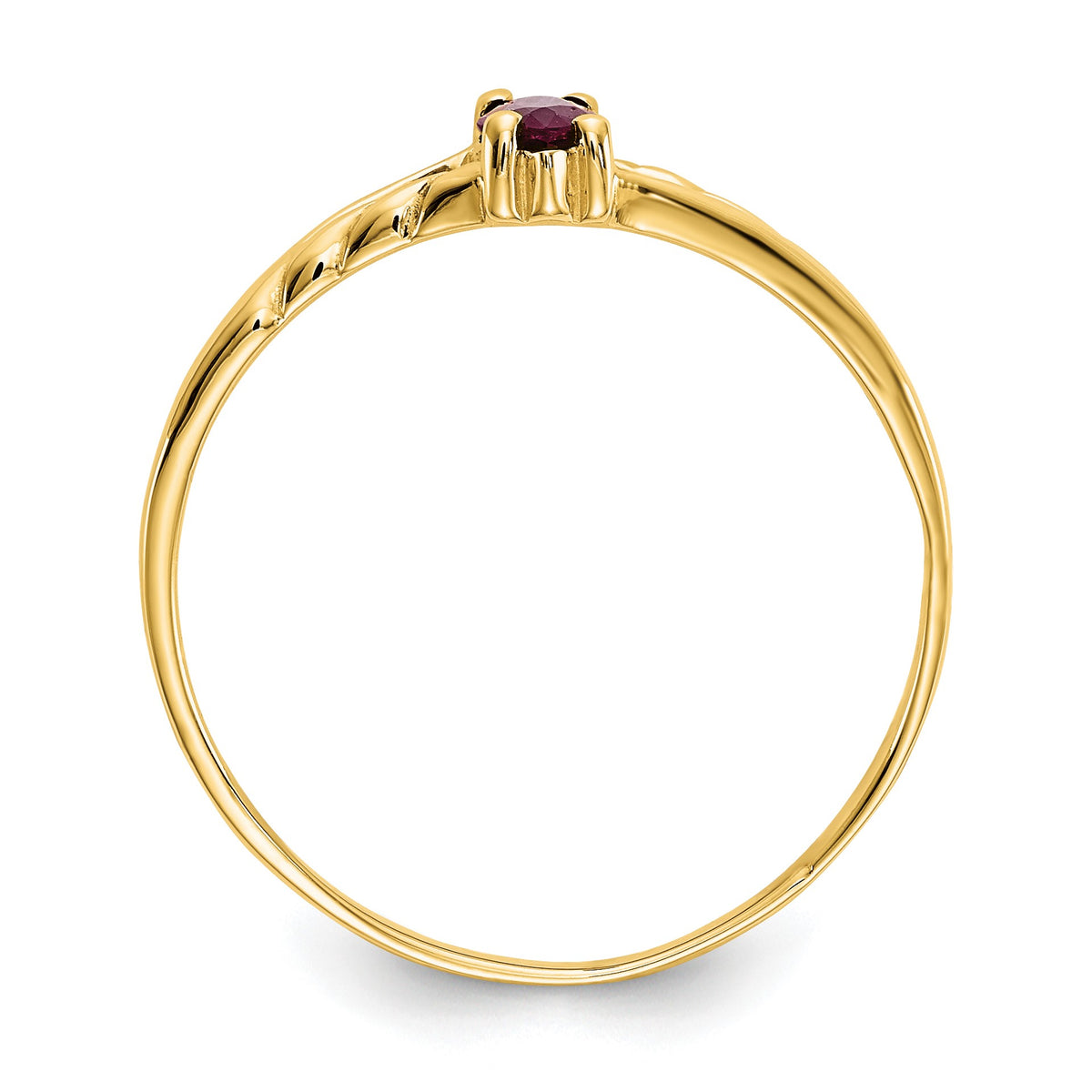 14k 6x3 Marquise Ruby Birthstone Ring