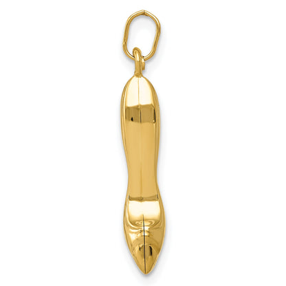 14K  3-D High Heel Shoe Charm