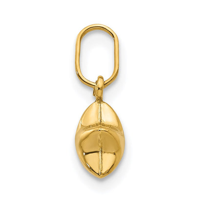 14k 3-D Puffed Star Charm