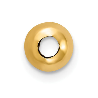 14k Set of Four 4mm Spacer Beads