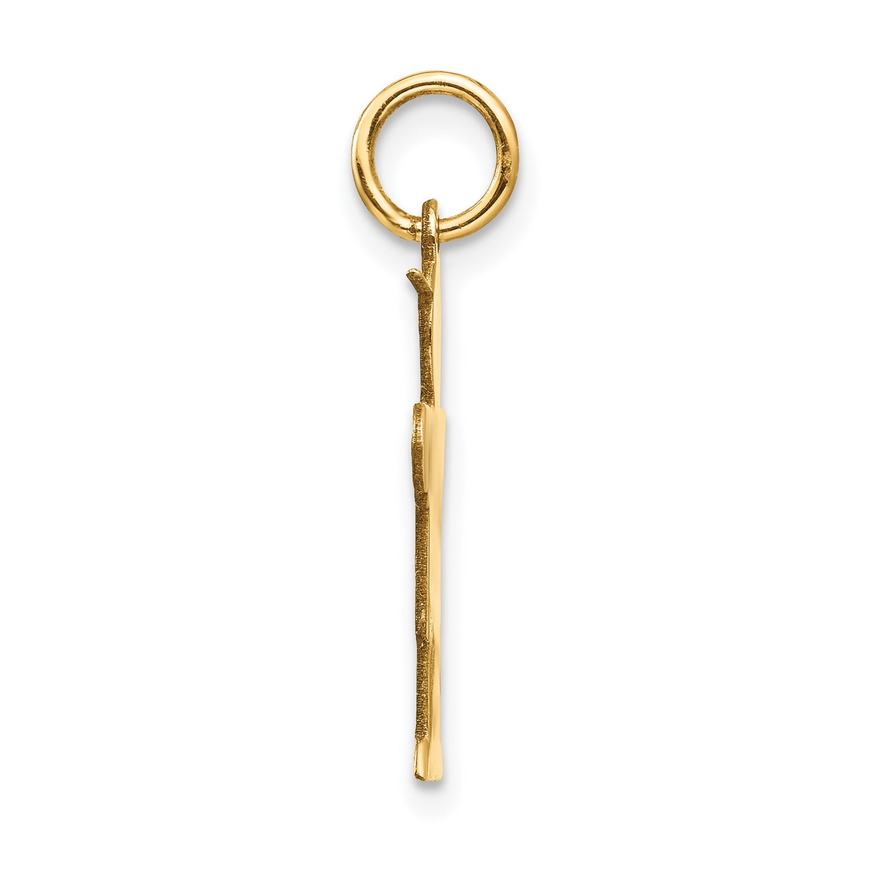 14k The Kids Small It's a Boy Engravable Hugs Charm