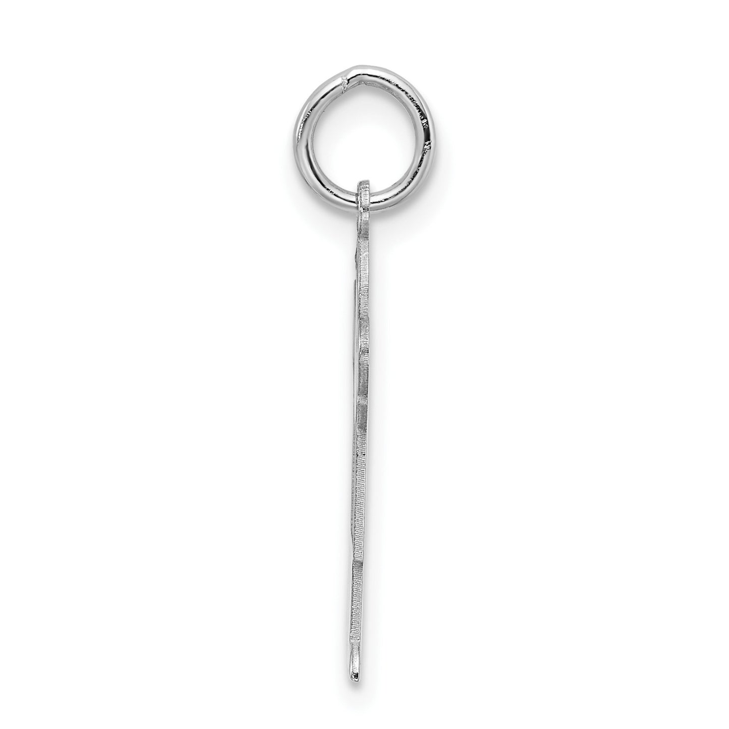 Sterling Silver Rhodium-plated Love Kid Charm