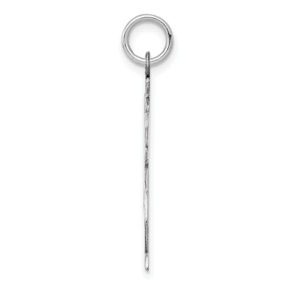 Sterling Silver Rhodium-plated Love Kid Charm
