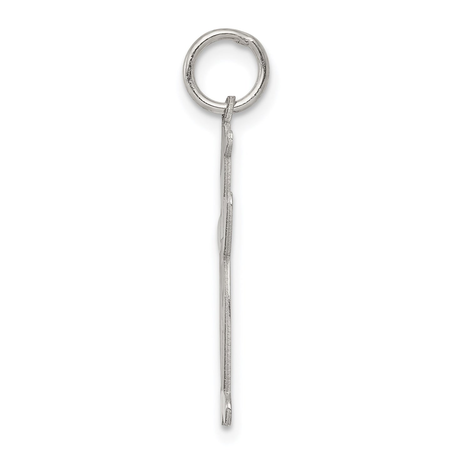 Sterling Silver Rhodium-plated Pee-Wee Cuddle Charm