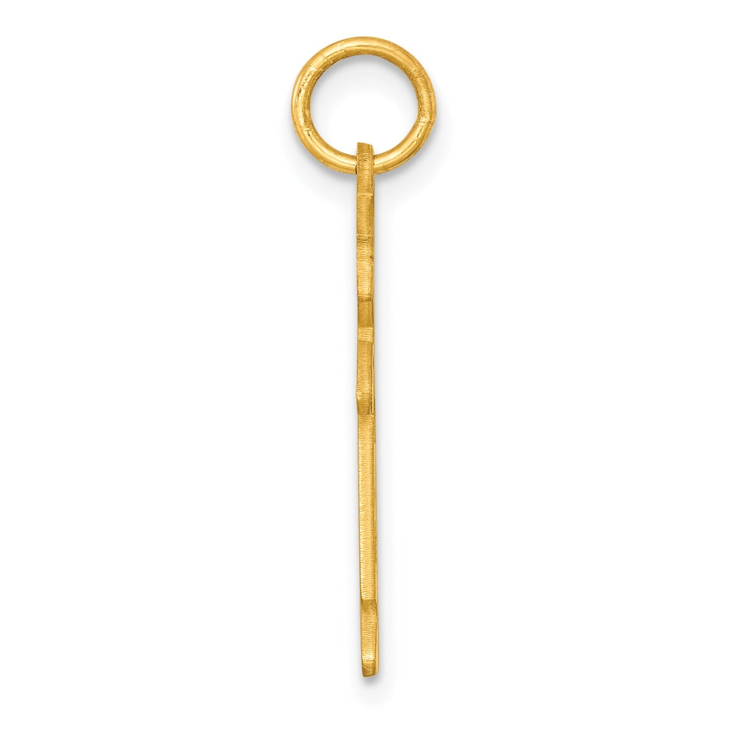 Sterling Silver Gold-plated Class of 2025 Boy Cuddle Charm