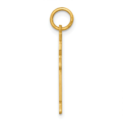 Sterling Silver Gold-plated Class of 2026 Boy Cuddle Charm