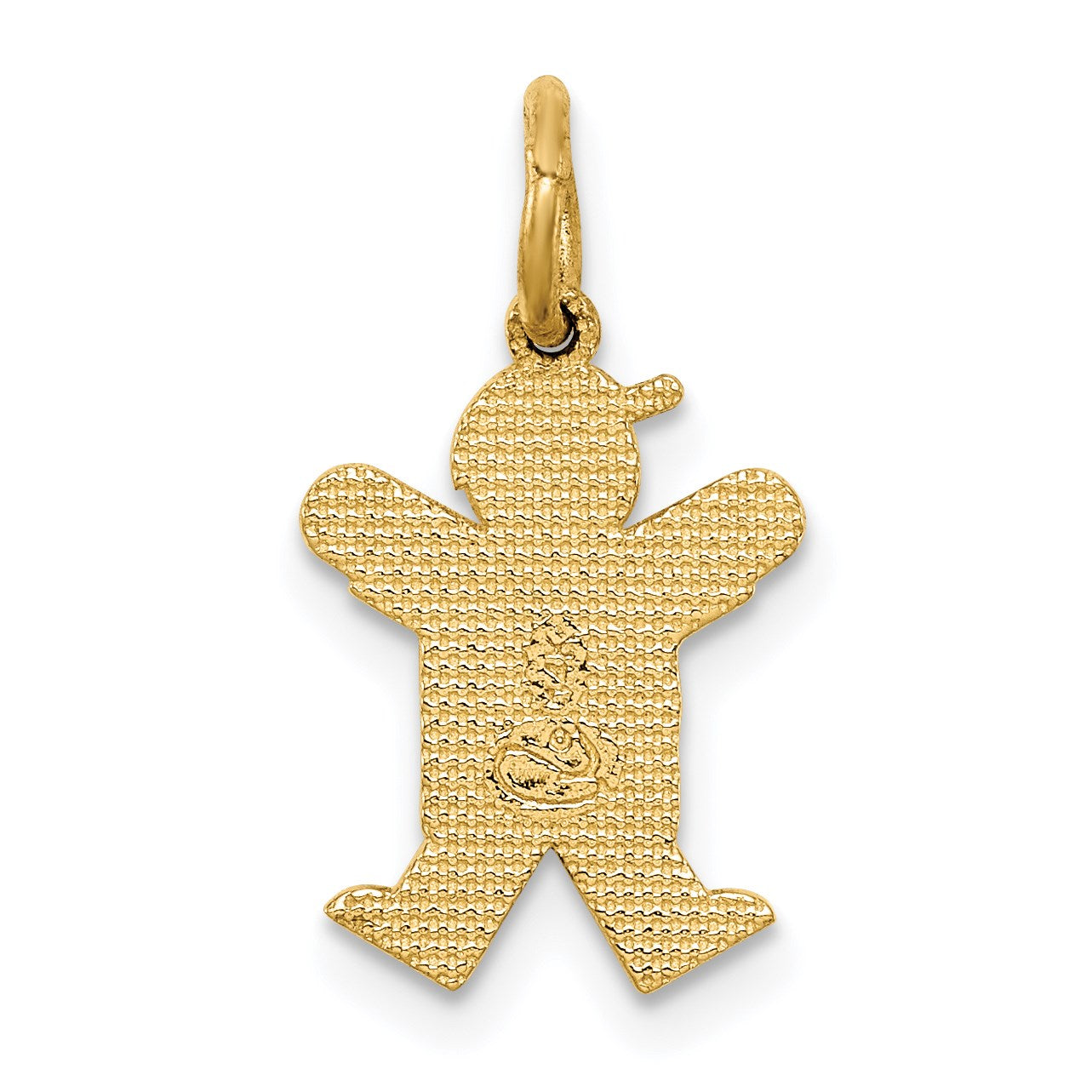 14k The Kids Mini Boy Joy Charm