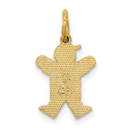 14k The Kids Mini Boy Joy Charm