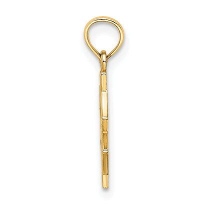 14k Medical Jewelry Symbol Charm