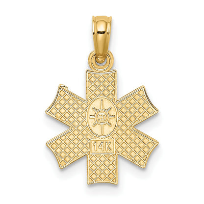 14k Medical Jewelry Symbol Charm