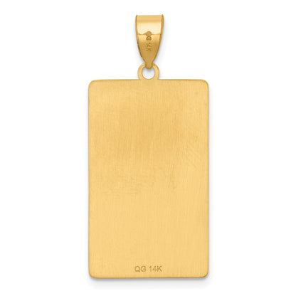 14ky Death Tarot Card Pendant