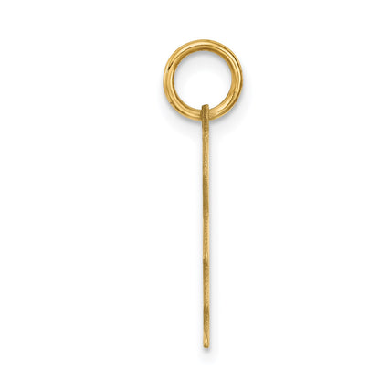 14k .011 Depth Engravable Boy Charm