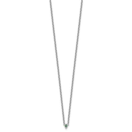 14k Yellow Gold1 Birthstone Mother's Necklace Mounting