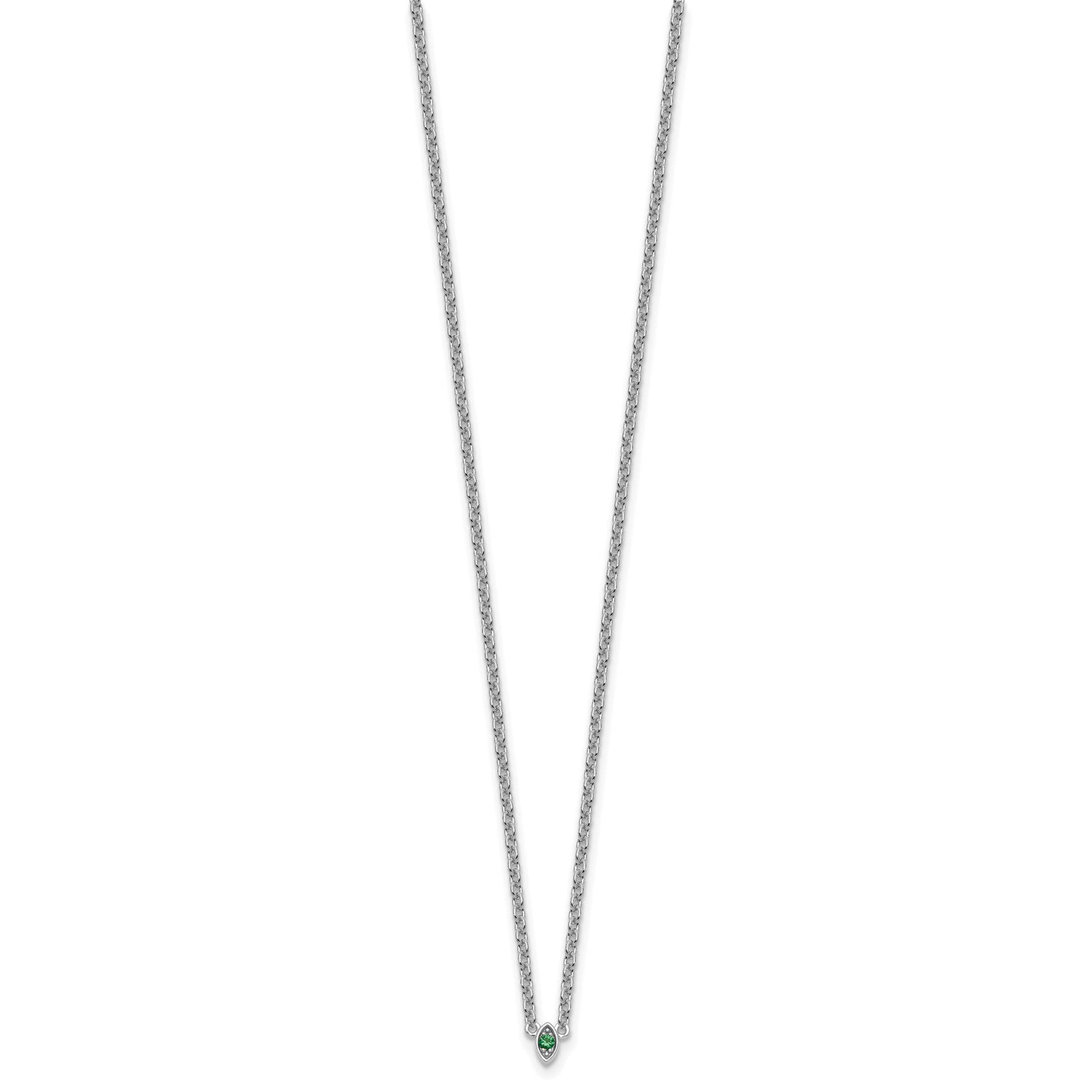 14k Yellow Gold1 Birthstone Mother's Necklace Mounting