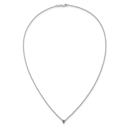 14k Yellow Gold1 Birthstone Mother's Necklace Mounting
