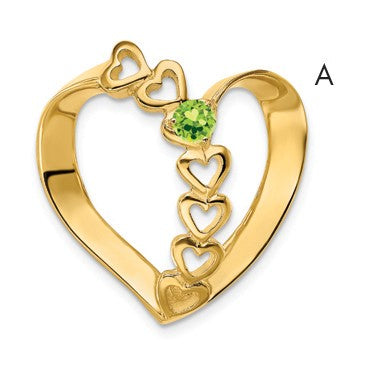 14k 1 Stone Mothers Slide Mounting