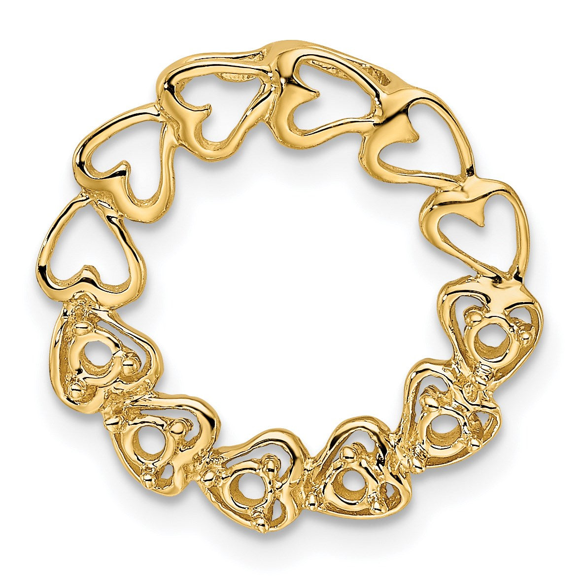 14k 6 Stone Family Pendant Mounting