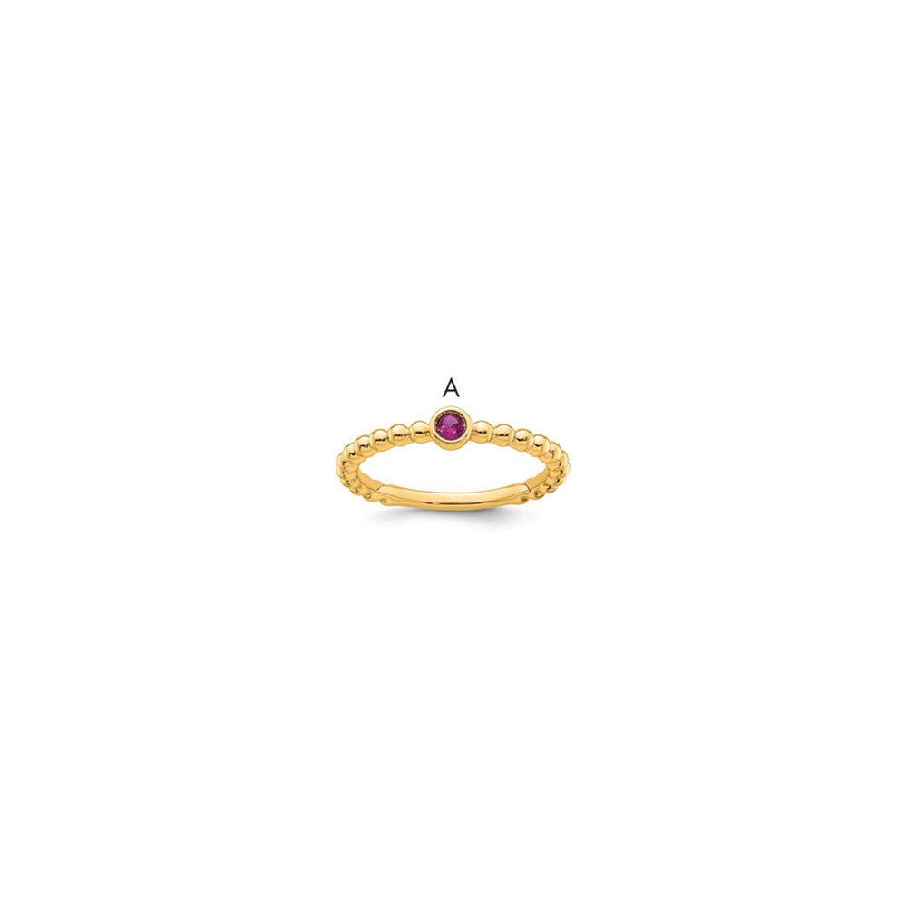 14k 1 Birthstone Mother's Ring Mounting