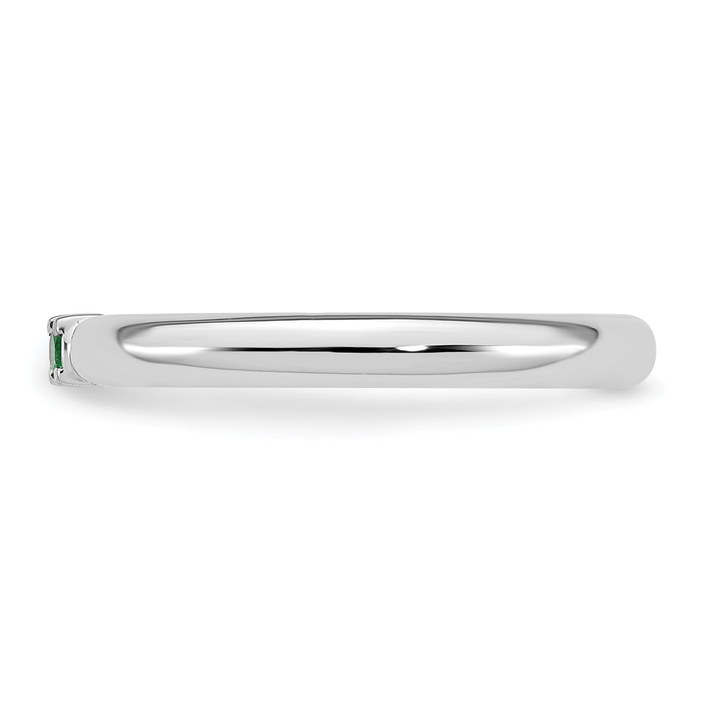 14k White Gold  Mother's Ring Mounting