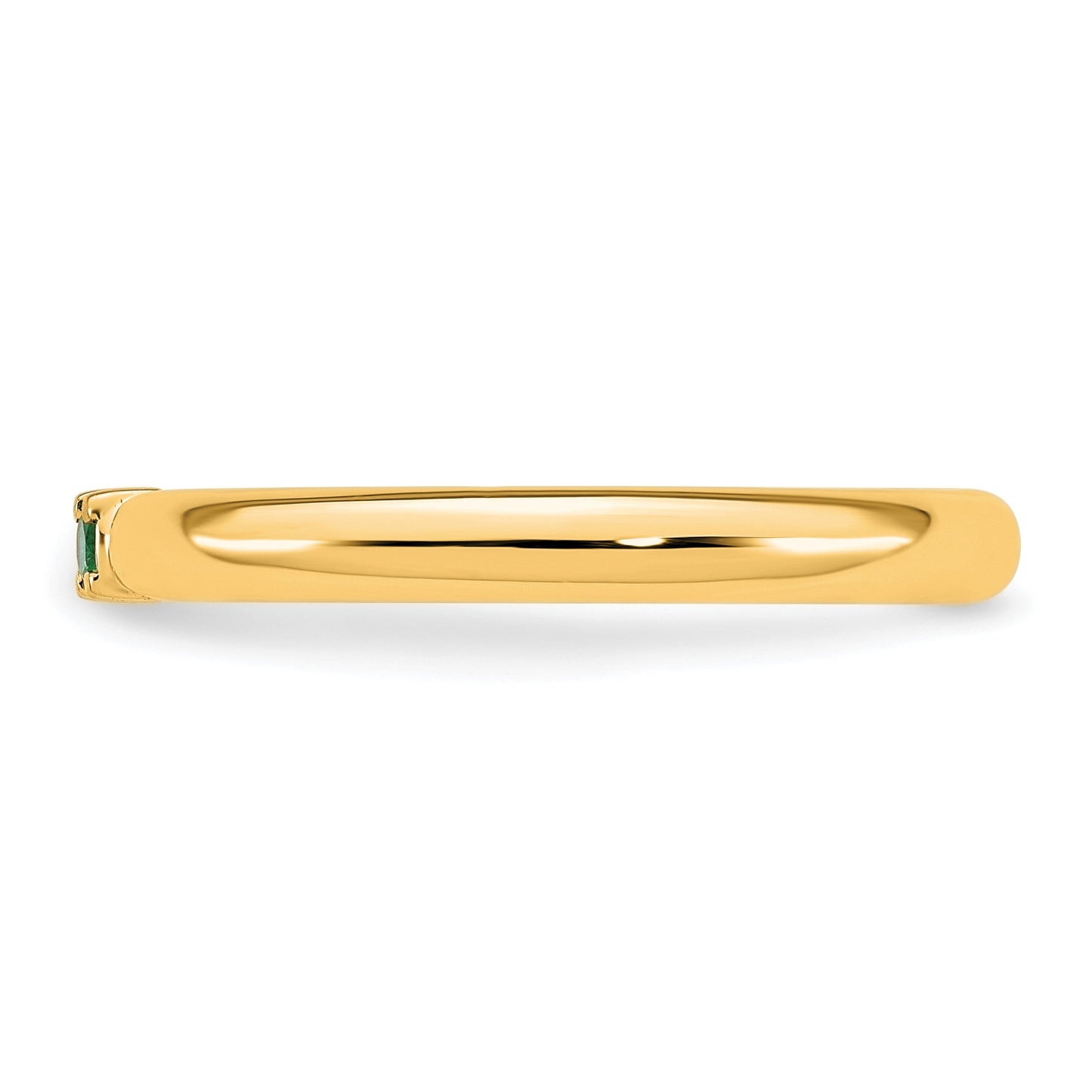 14k Yellow Gold  Mother's Ring Mounting