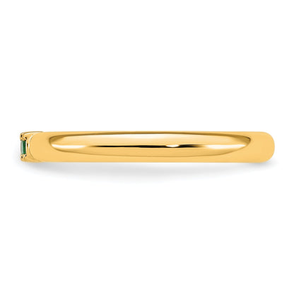 14k Yellow Gold  Mother's Ring Mounting