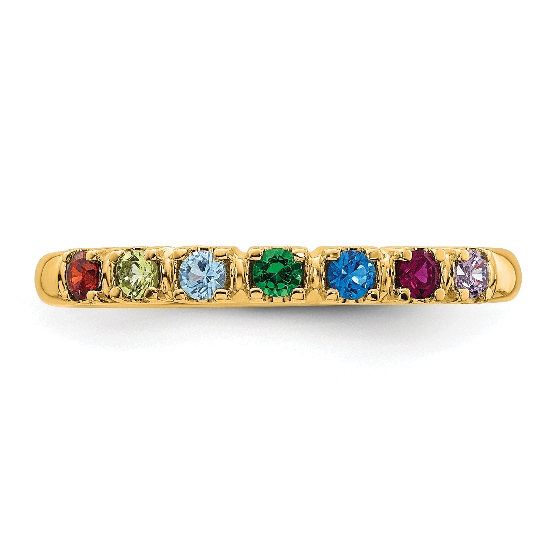 14k Yellow Gold Mother's Ring Mounting