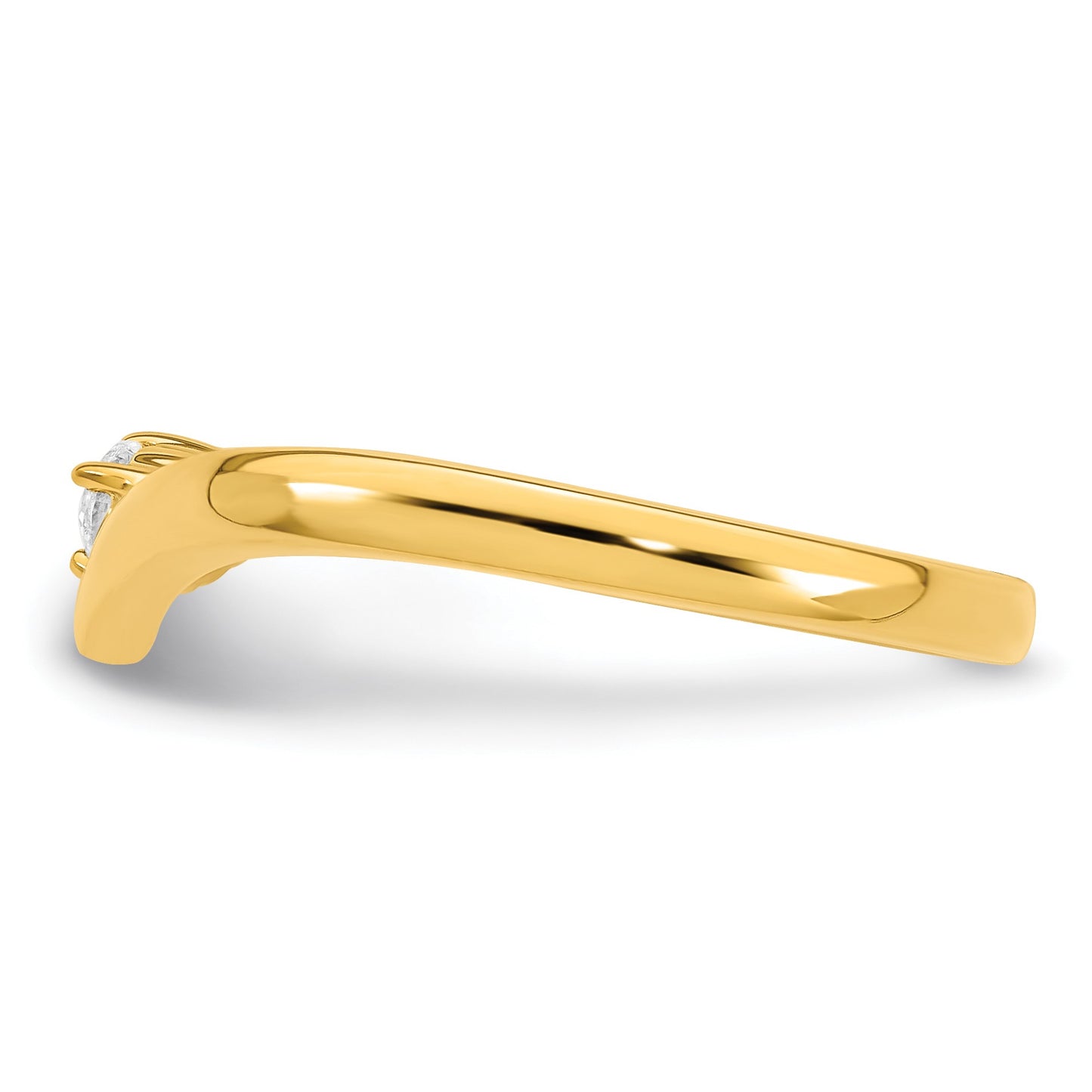 14k 1 Birthstone with Diamond  Mother's Ring Mounting