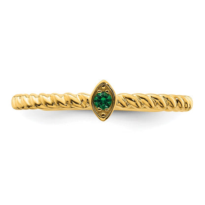 14k 1 Birthstone Mother's Ring Mounting