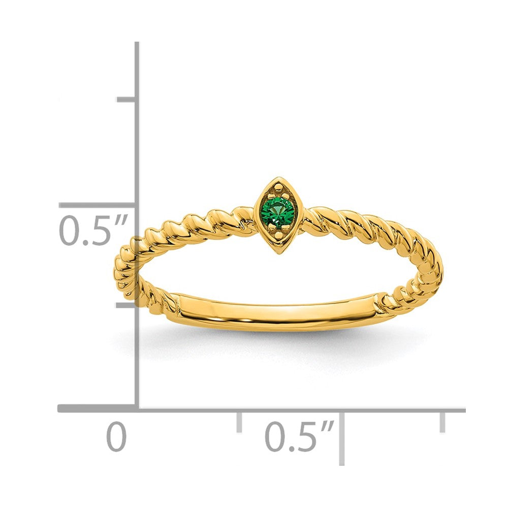 14k 1 Birthstone Mother's Ring Mounting