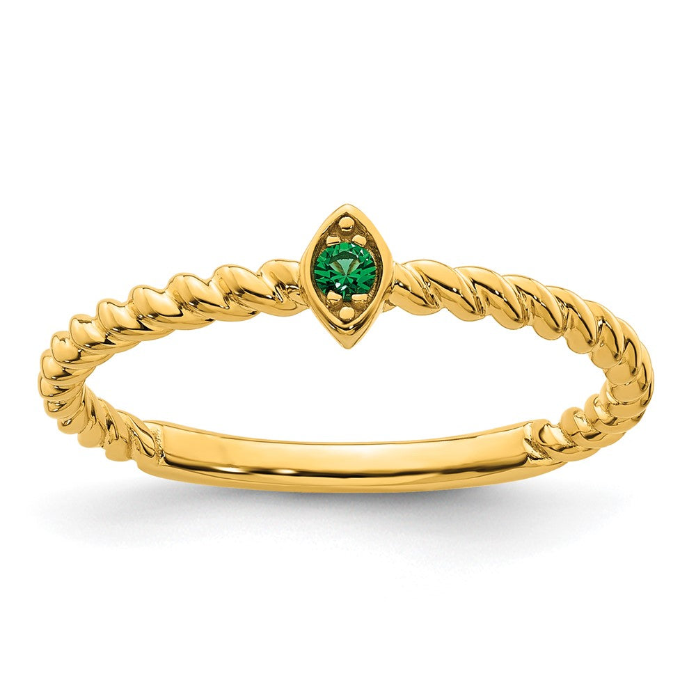 14k 1 Birthstone Mother's Ring Mounting