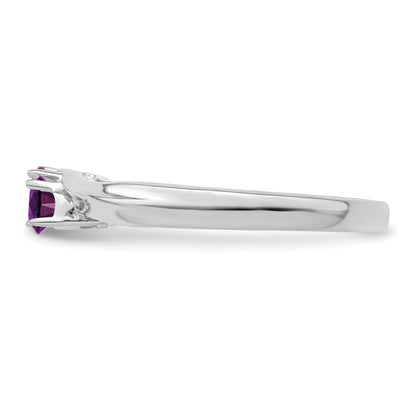 Sterling Silver Rhodium-plated Family Jewelry Mounting